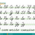 Math Worksheet : Universal Handwriting Cursive Letters Copy