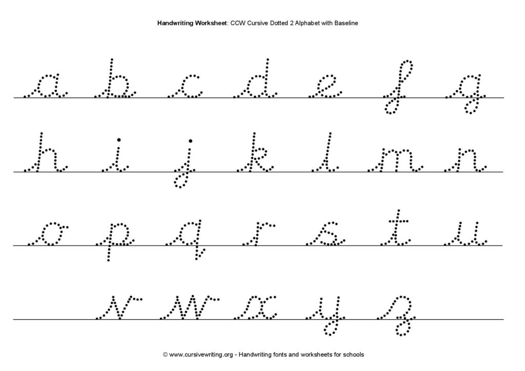 Math Worksheet : Worksheet Cursive Alphabet Worksheets