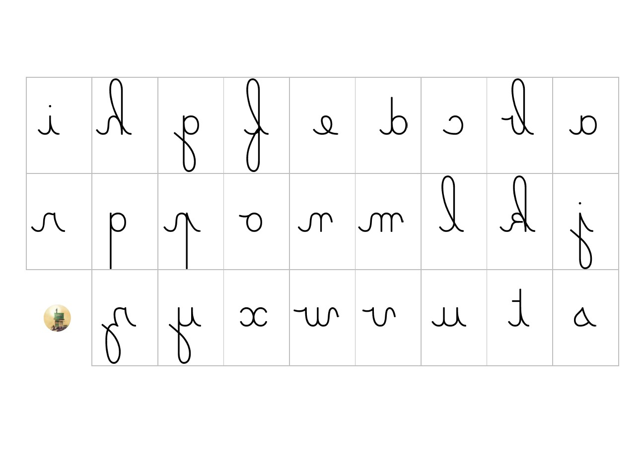 tableau lettre alphabet
