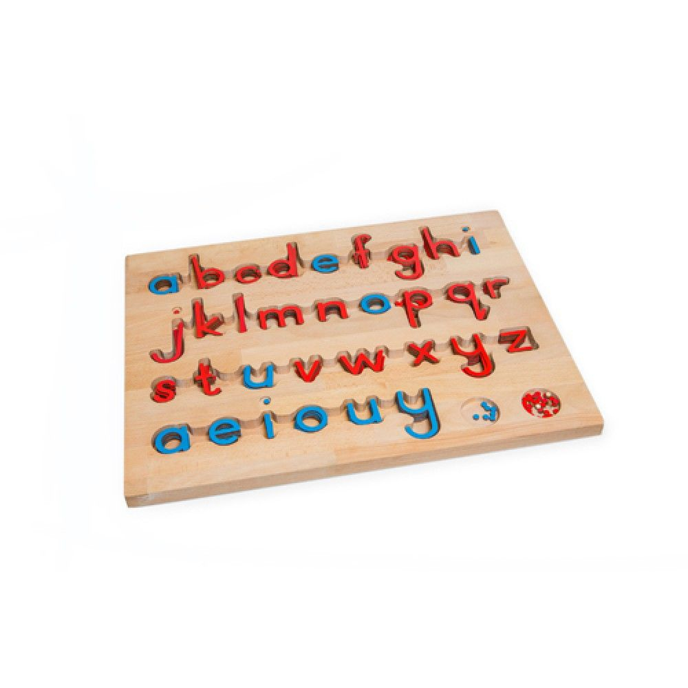 Montessori Configured Small Movable Alphabet Box