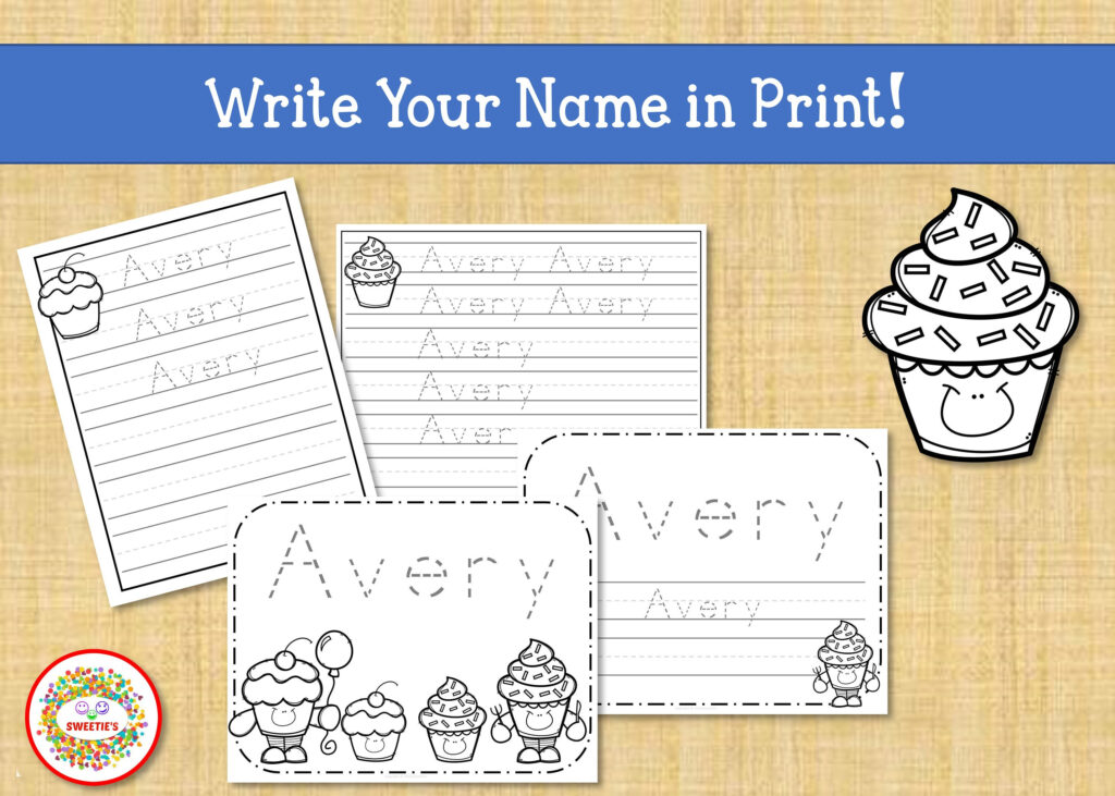 Name Tracing Handwriting Worksheet | Personalized Name Writing Worksheet |  Custom Name Writing Worksheet | Handwriting Practice Pertaining To Tracing Her Name