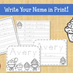 Name Tracing Handwriting Worksheet | Personalized Name Writing Worksheet |  Custom Name Writing Worksheet | Handwriting Practice Pertaining To Tracing Her Name
