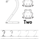 Number 2 Tracing Worksheets | Learning Printable | Numbers