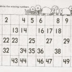 Number Charts To Print Activity Shelter Count And Trace