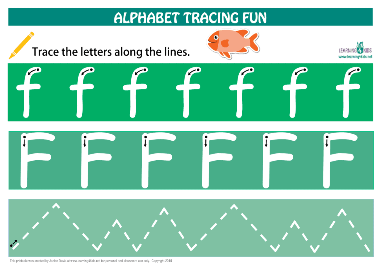 Number &amp;amp; Letters Tracing Mats Standard Print inside Letter Tracing Mats