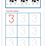 Number Tracing   Tracing Numbers   Number Tracing Worksheets