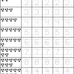 Number Tracing Worksheets Pdf 5 (1280×1878) | คณิตศาสตร์