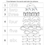 Numbers 1 10 Worksheets For Kindergarten Pdf #742648 Within Letter 10 Worksheets