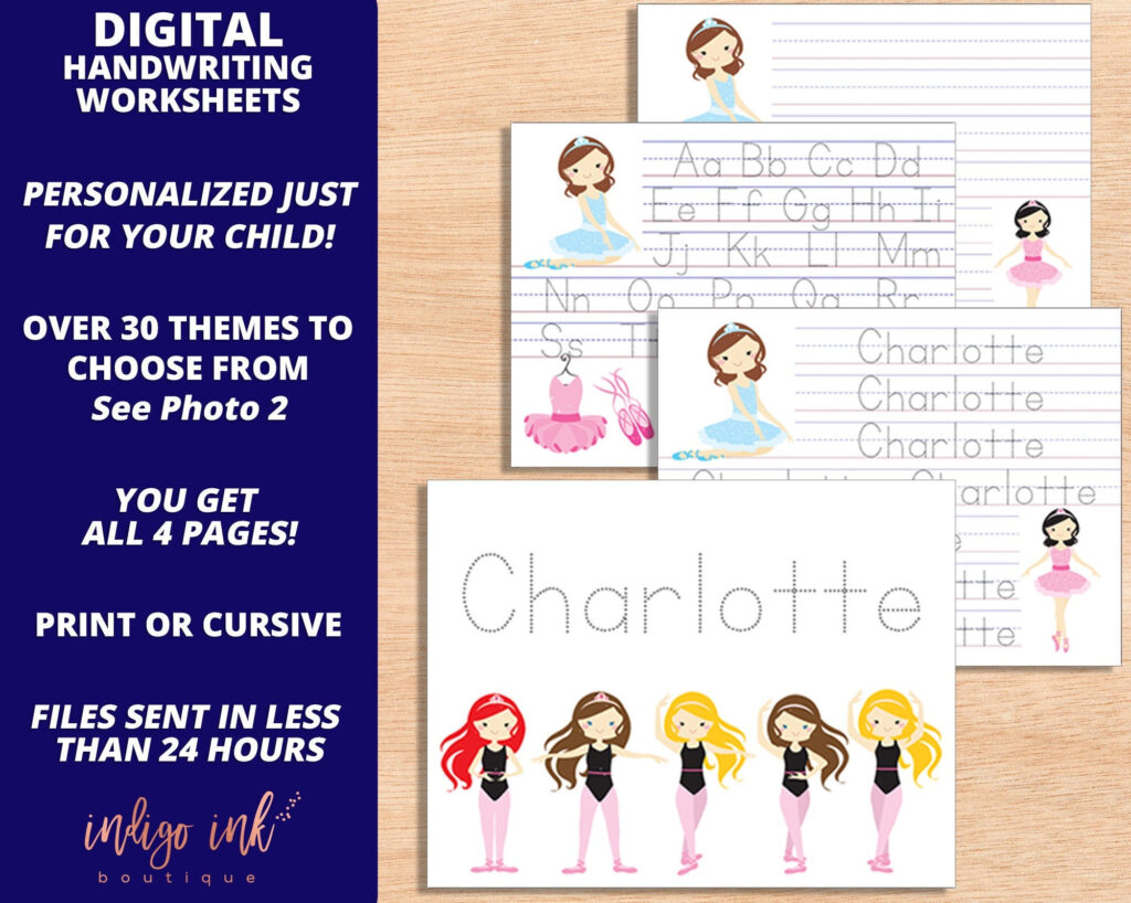Personalized Tracing Worksheet | Printable Worksheets And With Regard To Name Tracing Charlotte