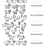 Pets Worksheets Preschool Kindergarten Schools For Printable