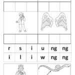 Phonics Ng Sound Worksheet With Letter Ng Worksheets