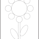 Picture Tracing Coloring  1 | Crafts And Worksheets For