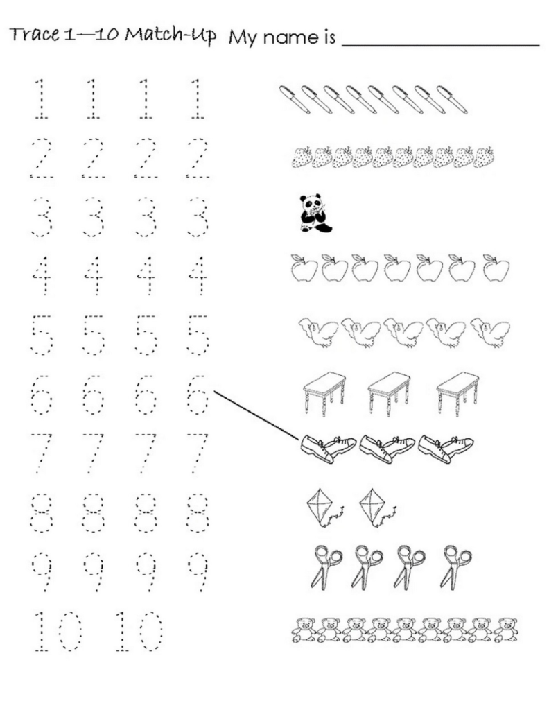 Abc 123 Tracing Worksheets | AlphabetWorksheetsFree.com