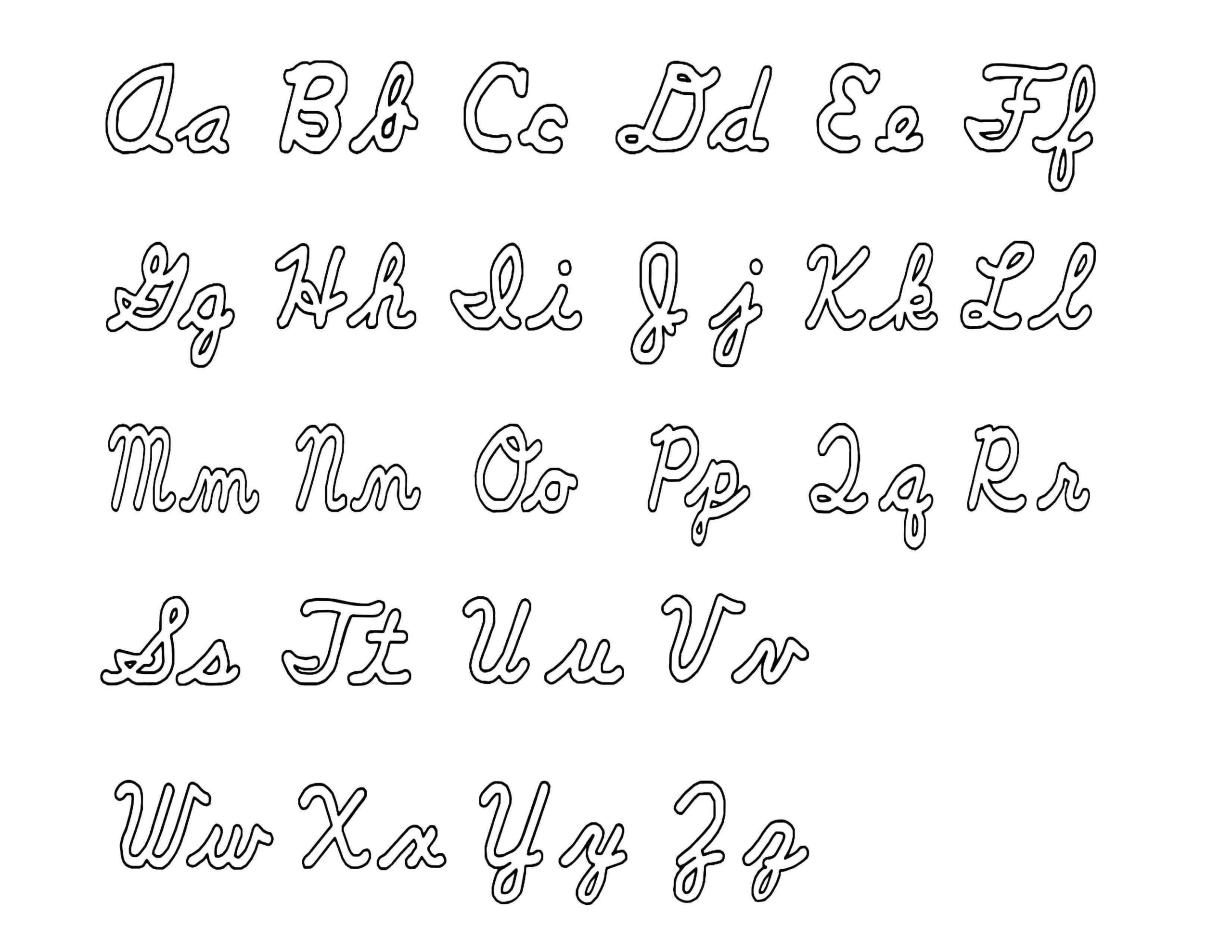 cursive-alphabet-outline-alphabetworksheetsfree