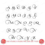Pin On My Fonts Cursive Alphabet Letters – Kingandsullivan