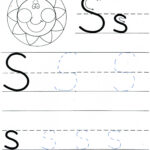 Practice Sheets For Parents Intended For S Letter Tracing