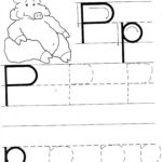 Practice Sheets For Parents Regarding Letter P Tracing Worksheet