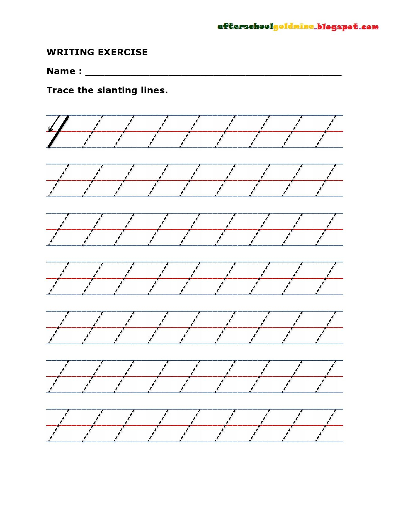 slanting line worksheet tracing practice for kindergarten and - slanting lines worksheet 13 kids worksheets printables tracing | preschool slanting line tracing worksheets