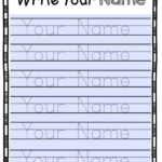 Pre K Name Tracing Worksheets | Alphabetworksheetsfree Pertaining To Name Tracing Twisty Noodle