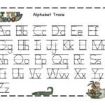 Preschool Printables At The Zoo Printable | Alphabet Tracing Pertaining To Abc 123 Tracing Pages