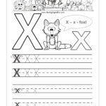 Preschool Reading Writing Worksheets Trace And Write The