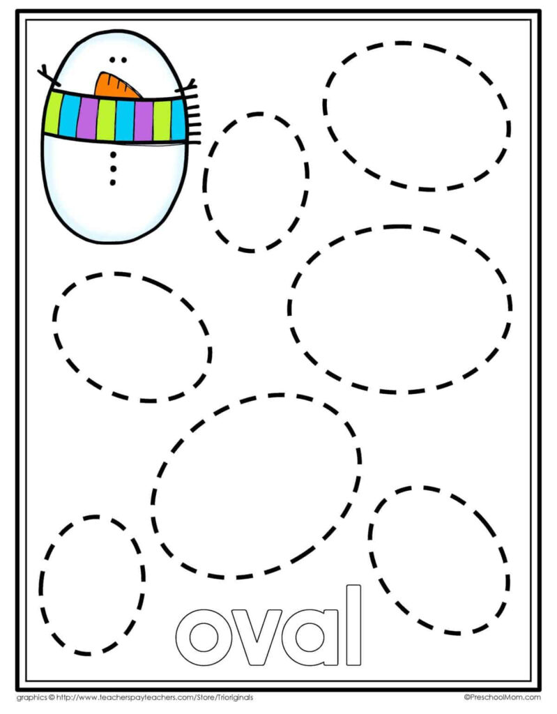 Preschool Snowman Worksheet | Printable Worksheets And