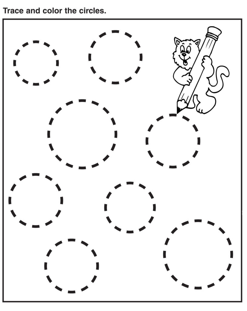 Preschool Tracing Worksheets   Best Coloring Pages For Kids