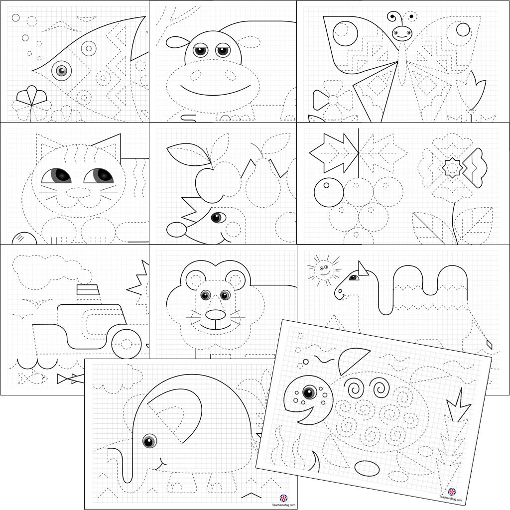 Preschool Tracing Worksheets. Teachersmag