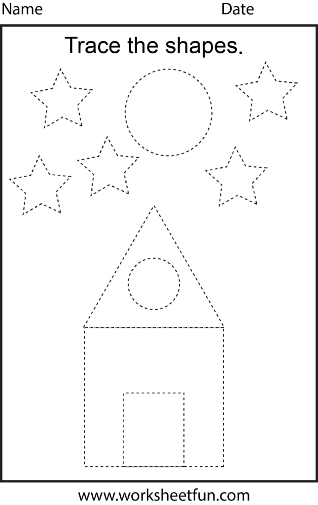 Preschool Worksheets | Free Preschool Worksheets, Shape Preschool Worksheets | Free Preschool Worksheets, Shape