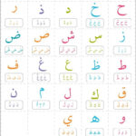 Printable Arabic Alphabet For Kid's /arabic Flashcards