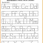 Printable Kindergarten Worksheets Alphabet Handwriting Throughout Pre K Worksheets Alphabet Tracing