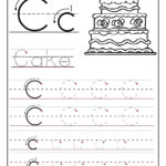 Printable Letter C Tracing Worksheets For Preschool Intended For Letter C Tracing Printable