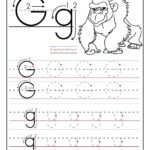 Printable Letter G Tracing Worksheets For Preschool Inside Letter G Tracing Worksheets Preschool