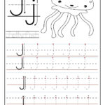 Printable Letter J Tracing Worksheets For Preschool Regarding Letter J Worksheets For Preschool