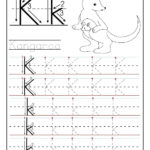 Printable Letter K Tracing Worksheets For Preschool For Letter K Tracing Sheet
