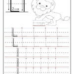 Printable Letter L Tracing Worksheets For Preschool For Letter L Tracing Page