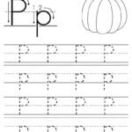 Printable Letter P Tracing Worksheet! | Letter P Worksheets Intended For Letter P Tracing Worksheets For Preschool
