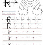 Printable Letter R Tracing Worksheets For Preschool In Letter R Worksheets Preschool