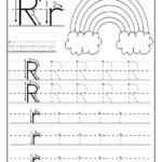 Printable Letter R Tracing Worksheets For Preschool | Letter With Letter P Tracing For Preschool