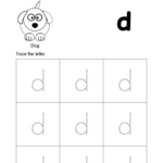 Printable Tracing Letters Small Letter D For Kids   Your Pertaining To Letter Tracing D