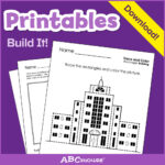 Printables: Build It   Learn@home Learn@home Within Abcmouse Name Tracing