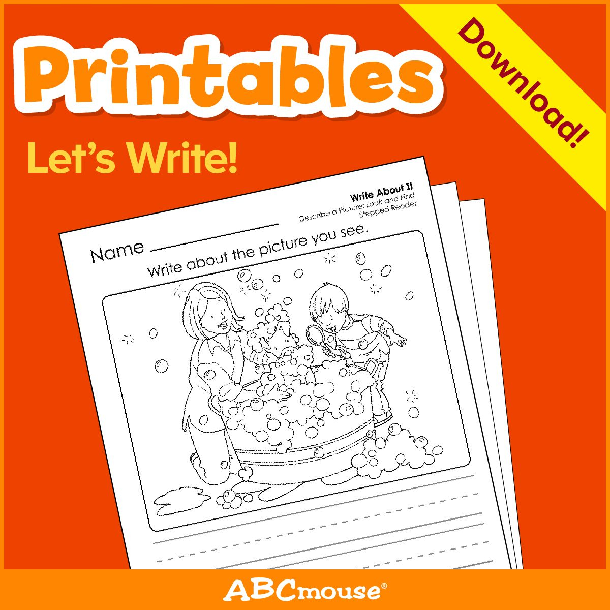 Printables: Let&amp;#039;s Write&amp;quot;abcmouse In 2020 | Writing inside Name Tracing On Abcmouse