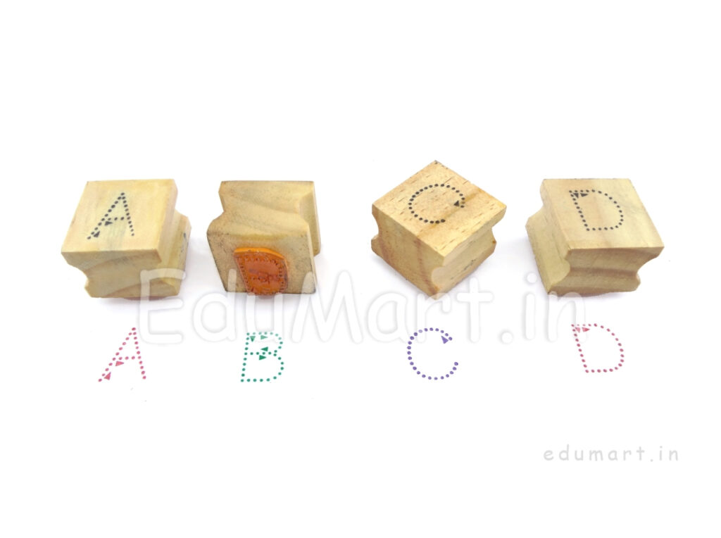 Product|Language Rubber Stamps|Upper Case Alphabet Rubber Regarding Alphabet Tracing Stamps