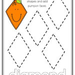 Pumpkin Shape Tracing   Preschool Mom