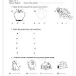 Review Test A J   English Esl Worksheets For Distance Pertaining To Alphabet Revision Worksheets/kindergarten