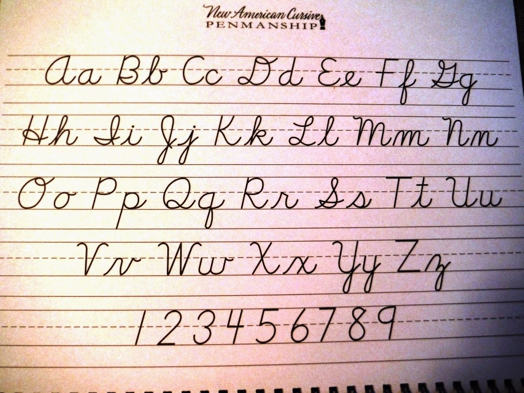 Cursive Alphabet Order | AlphabetWorksheetsFree.com