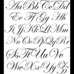 Script Fonts Alphabet Images Cursive Tattoo – Kingandsullivan
