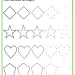 Shape Tracing Printable Name Worksheets Free For Toddlers