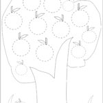 Shape Tracing Worksheet For Preschool Printable | Circle