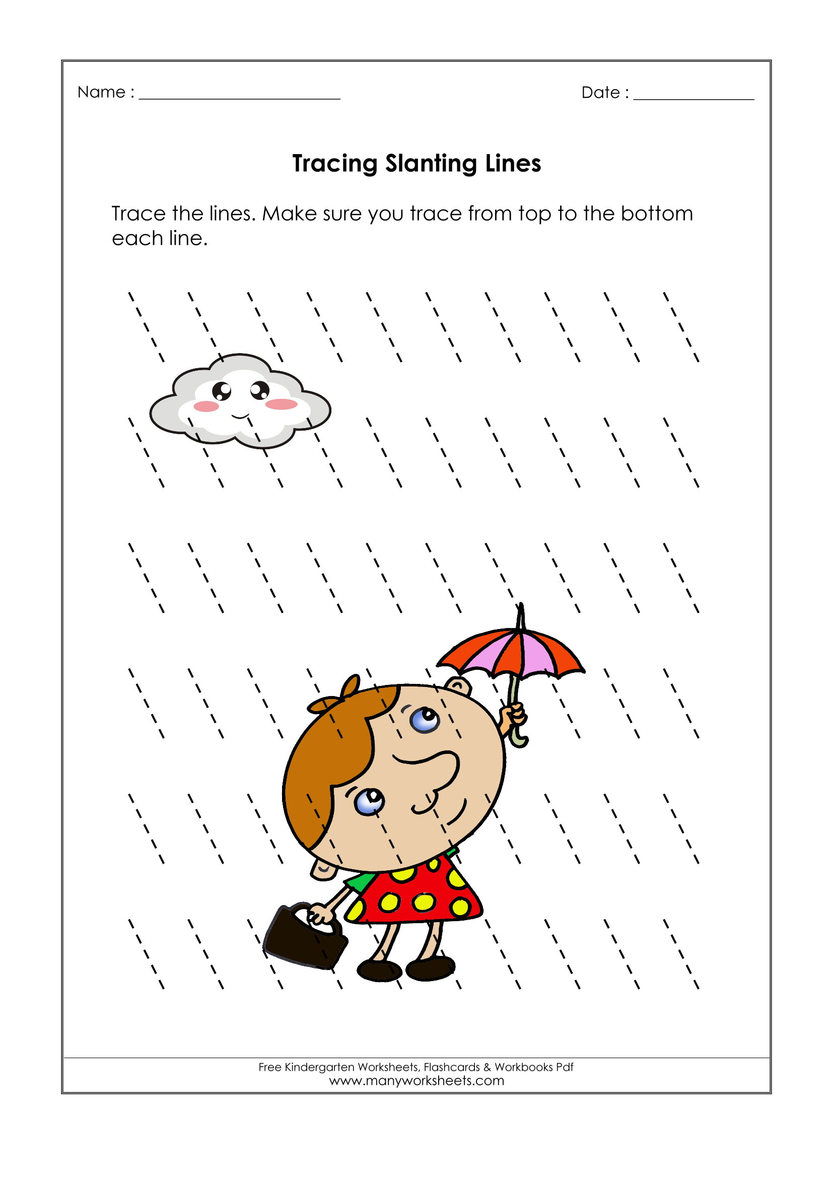 Line Designs Worksheet